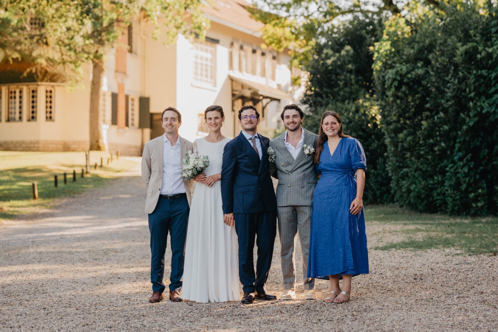 Photo de famille au Domaine de Larbéou à Bayonne. Par le photographe Julien Marchione