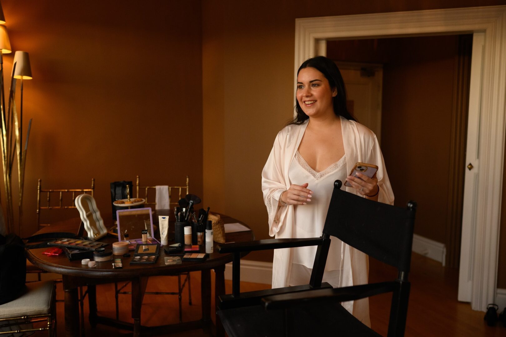 préparatif mariée suite chateau brindos anglet mariage